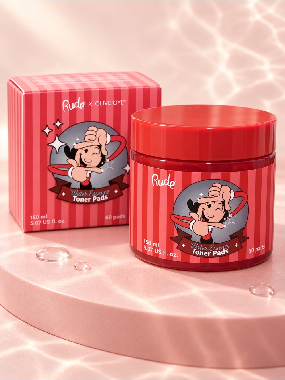 Rude Water Essence Brightening Toner Pads NEW - Picture 4 of 11